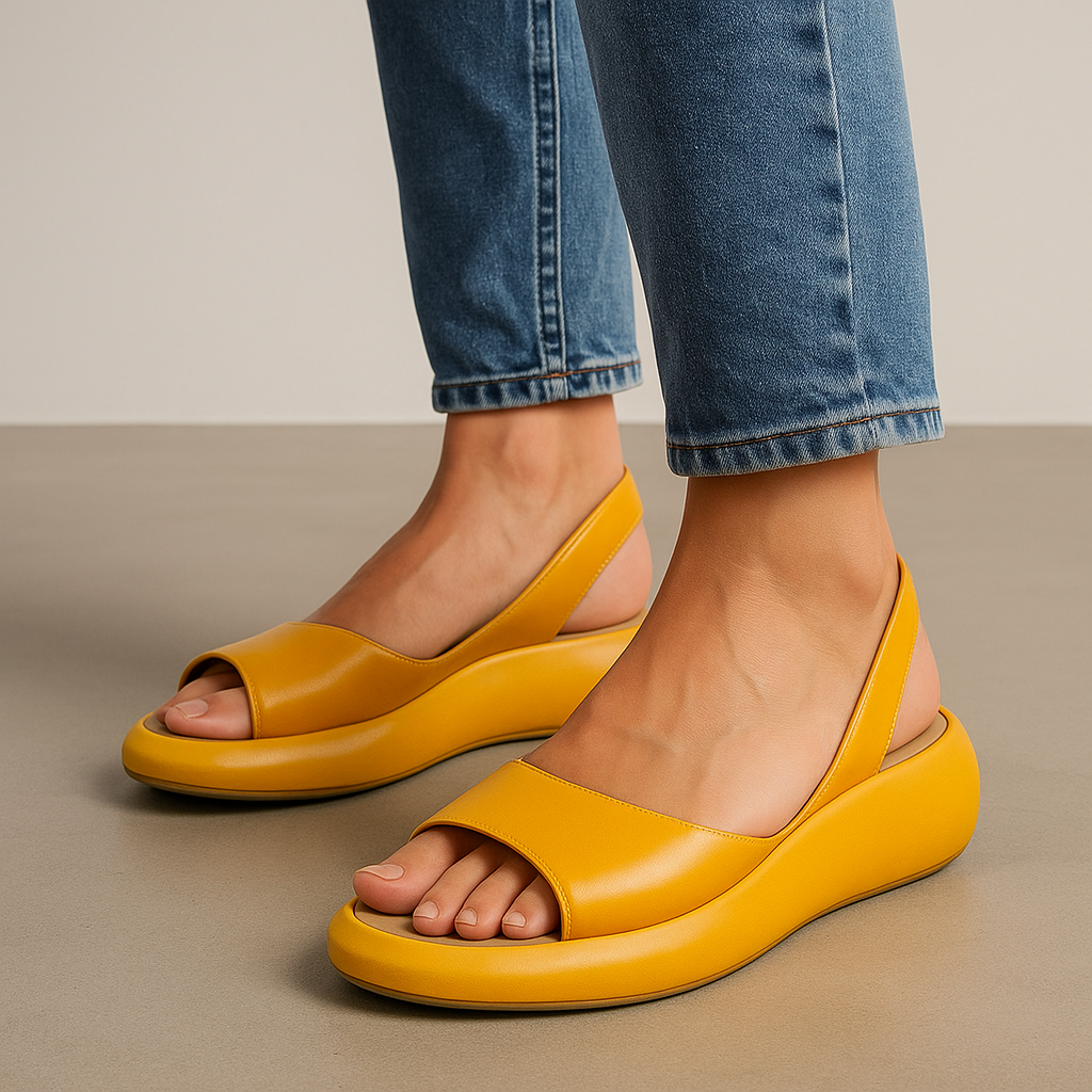 Sandalias Cómodas Elegantes Rosa