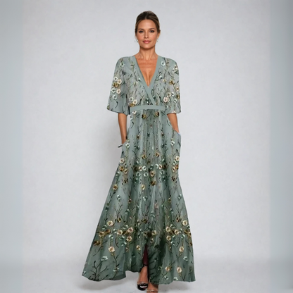 VALERIA – VESTIDO MAXI ELEGANTE
