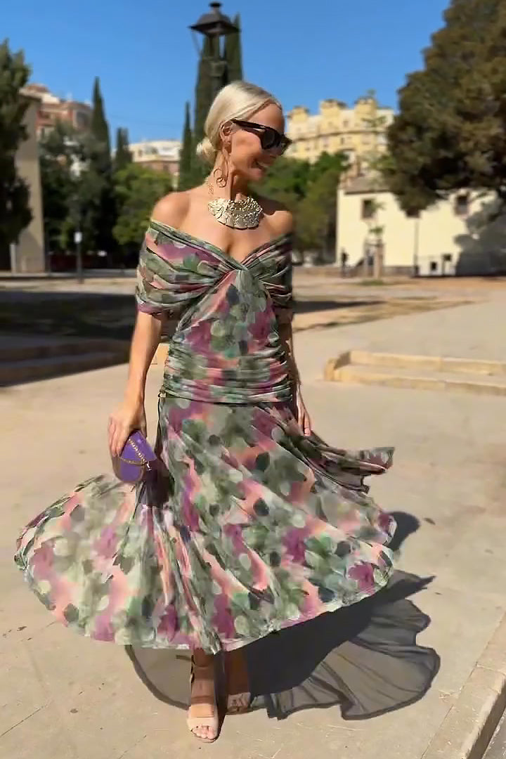 Emma - Elegante Vestido Maxi de Fiesta