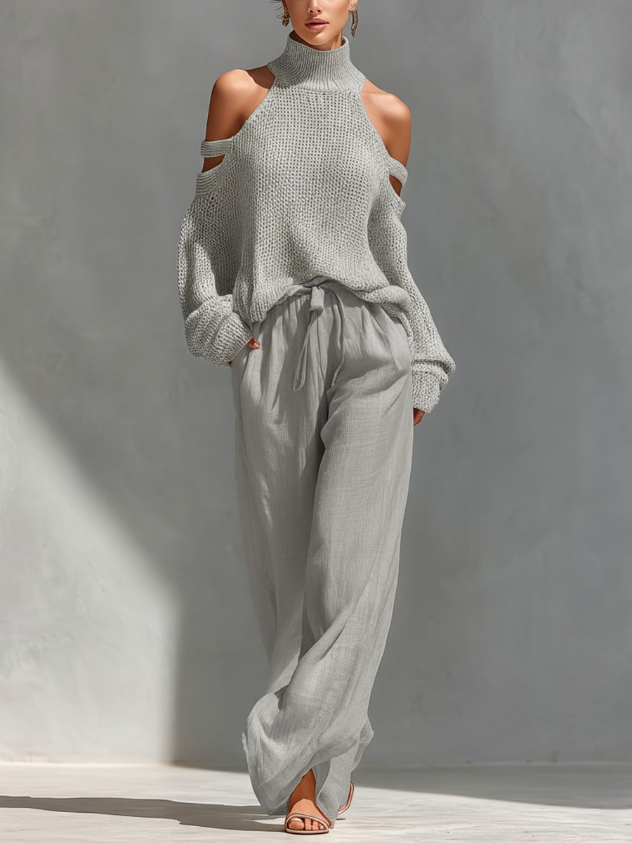 Sarah • Conjunto con Aberturas a la Moda