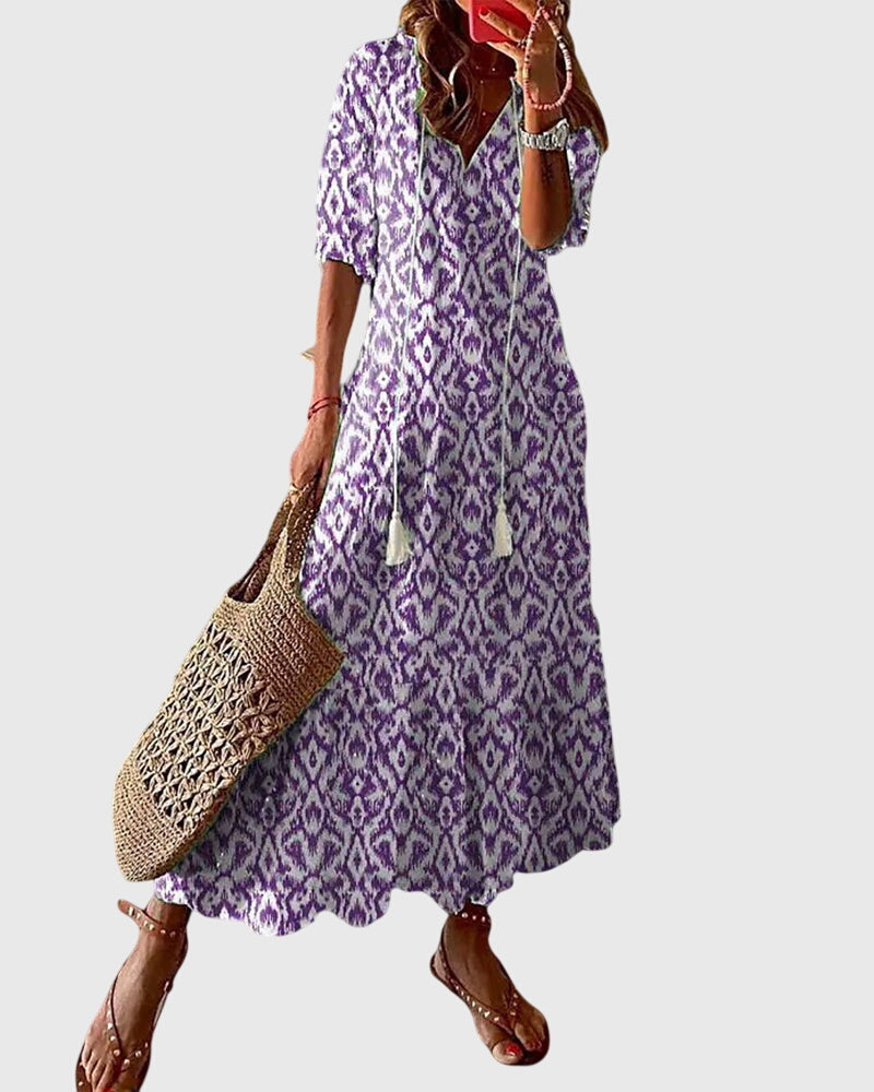 Amalia™ | Vestido de Verano Boho Vintage