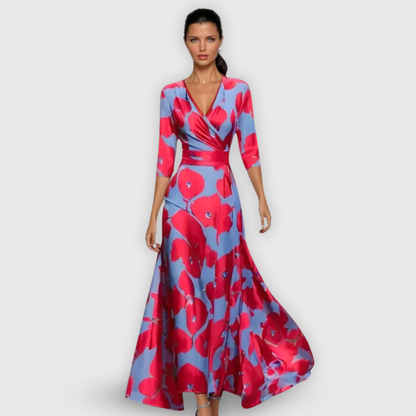 Zara | Falda Cruzada con Estampado Floral