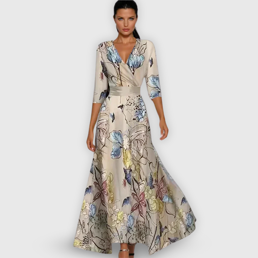 Zara | Falda Cruzada con Estampado Floral