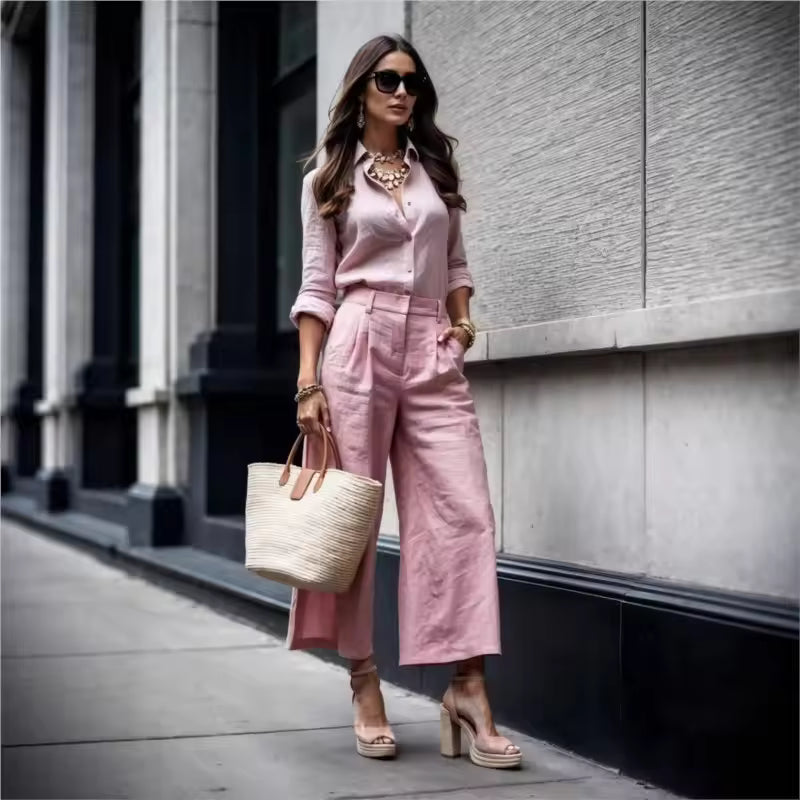 Noor - Conjunto Holgado con Pantalón