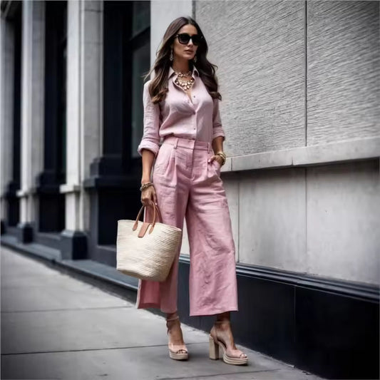 Noor - Conjunto Holgado con Pantalón