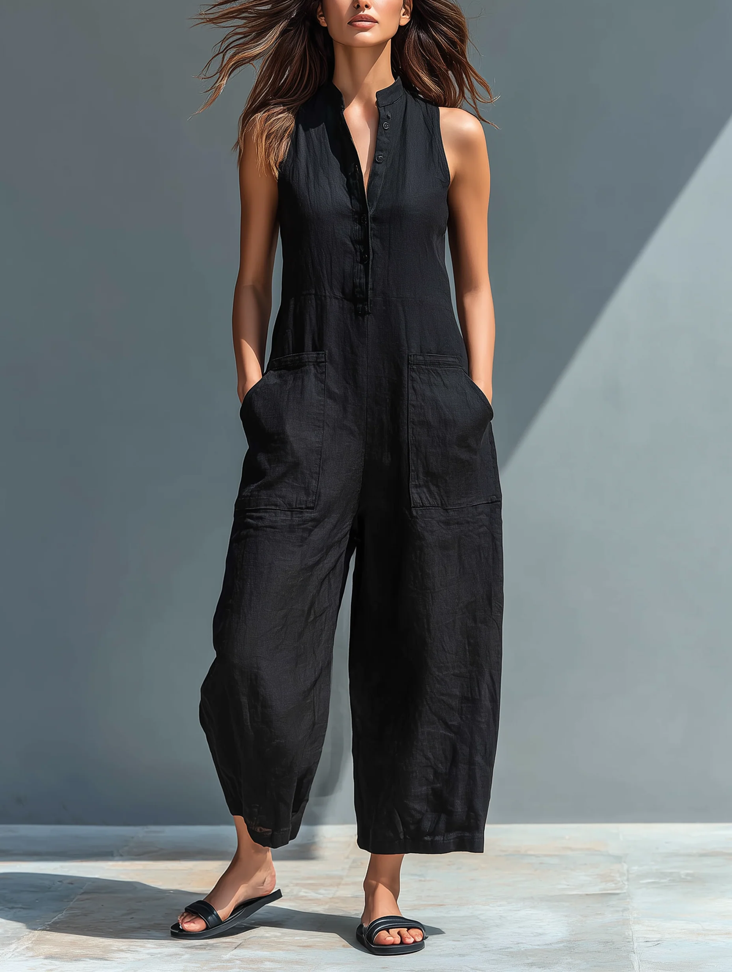 Lotte™ | Jumpsuit Minimalista sin Mangas