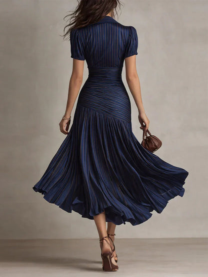 Florence | Vestido Maxi de Chifón Vintage y Elegante