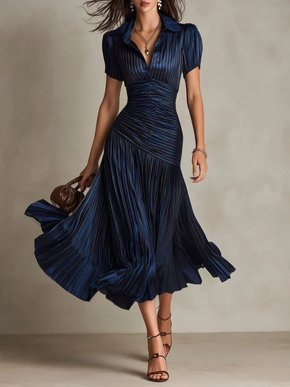 Florence | Vestido Maxi de Chifón Vintage y Elegante