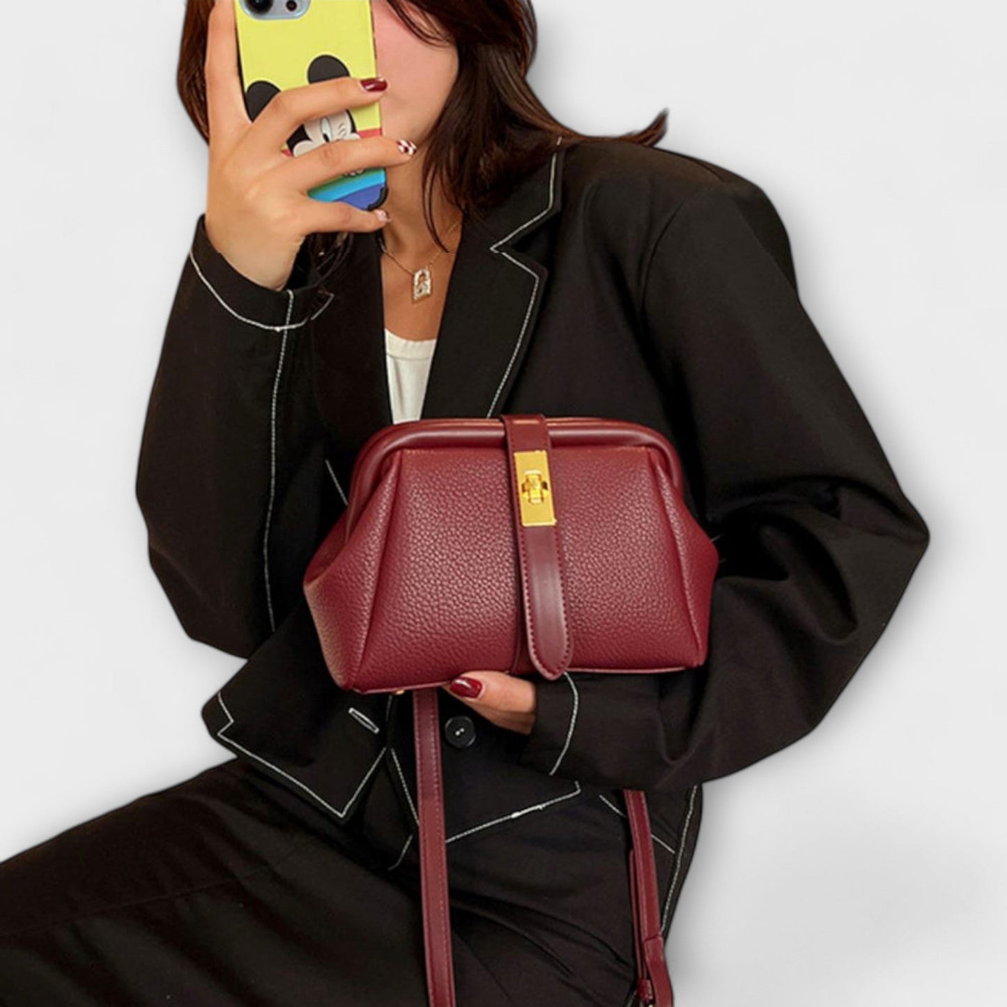 Maelis - Bolso Cruzado de Estilo Vintage