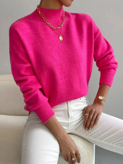 Marilena | Suéter elegante de cuello alto