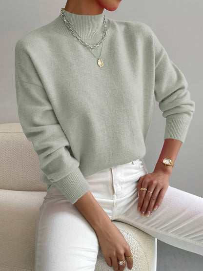 Marilena | Suéter elegante de cuello alto