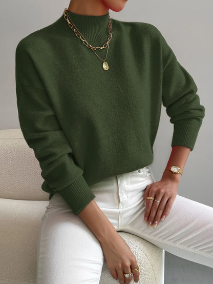 Marilena | Suéter elegante de cuello alto