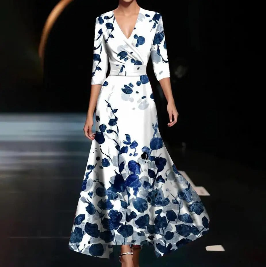 Ysa | Vestido Chic con Estampado Floral